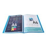 thumbnail of Exacompta - Réf. 86770E - Carton de 12 Protège-documents en polypropylène semi rigide IDERAMA PP 60 vues - A4 - Couleurs assorties