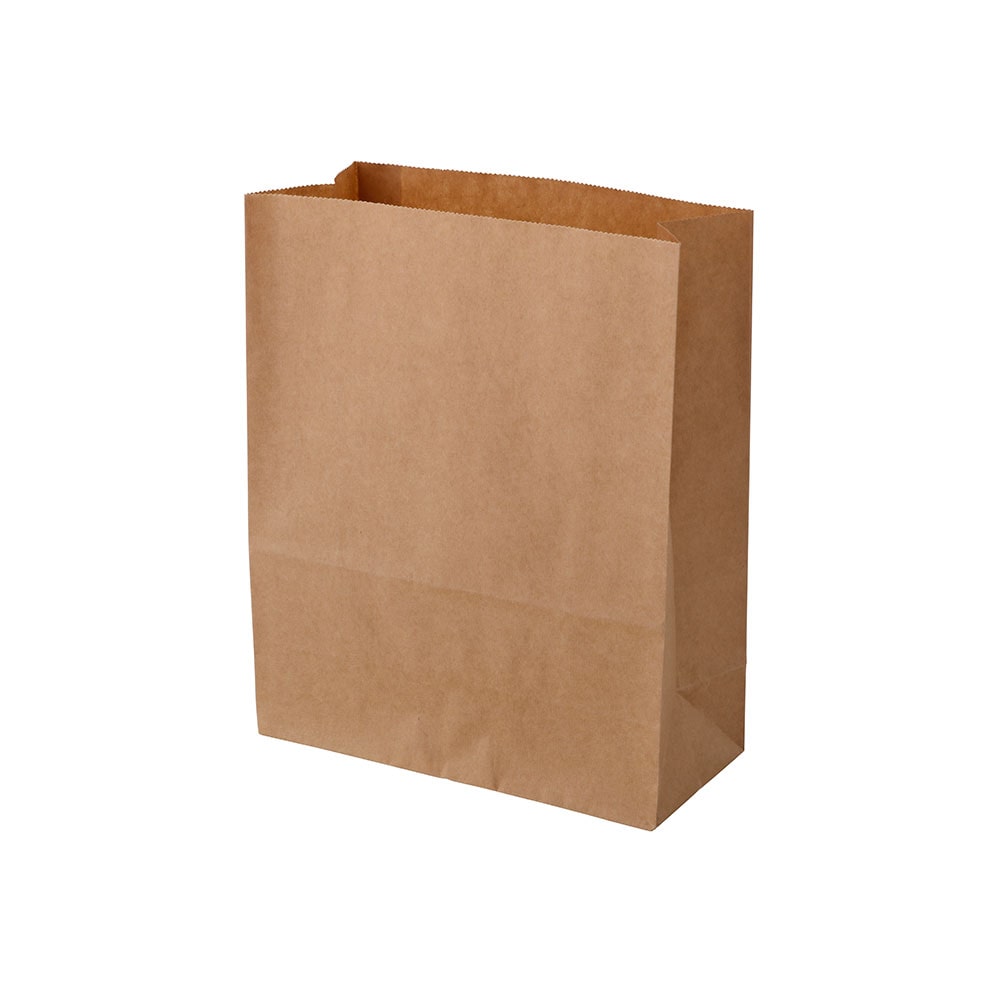greenbox - Papiertaschen L (ohne Henkel) 26 x 14 x 40 cm, braun, 250 St.