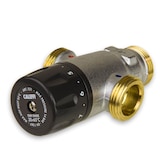 thumbnail of Caleffi Brauchwassermischer 3/4 Zoll Mischbatterie Thermomischer Verbrühschutz