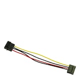 thumbnail of Inter-Tech 88885306, 0,15 m, Molex (4-pin), SATA 15-Pin, Männlich, Weiblich, Gerade