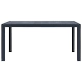 thumbnail of vidaXL Tuintafel 150x90x72 cm rattan-look kunststof antraciet