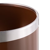 thumbnail of Corbeille à papier marron Ø22cm H25cm - WAS Germany