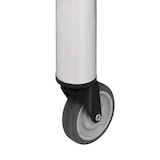 thumbnail of DELUKE® Edelstahl Arbeitstisch mit Rollen BEWO 100x60x85cm, Edelstahl Gastro-Tischwagen Arbeitsfläche Gastro-Küchentisch Servierwagen mobil