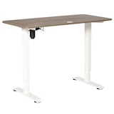 thumbnail of Secretária elétrica de pé com altura ajustável 4 controlador de memória branco