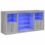 thumbnail of Helloshop26 - Buffet Sideboard Kommode Kleiderschrank Aufbewahrungsmöbel Organizer für Küche Wohnzimmer Lounge mit LED-Beleuchtung 02_0030052