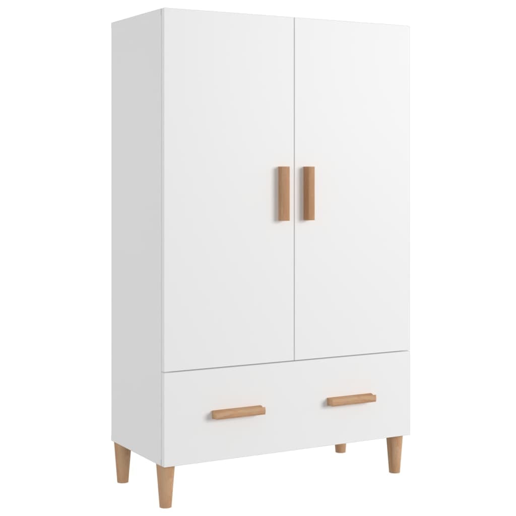 Helloshop26 - Buffet bahut commode armoire meuble de rangement organisateur cuisine salle de séjour salon 70 x 31 x 115 cm bois 02_0030479