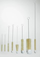 thumbnail of Westfalia 8-teiliges Reinigungs-Bürsten-Set mit Schweineborsten und Baumwollschopf – Flexible Drahtstiele