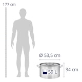 thumbnail of Royal Catering Kochtopf Induktion - 59 L - Ø 50 cm -
