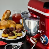 thumbnail of Robot patissier hachoir blender multifonction 1500W bol 5.5L DALLAS PRO Rouge acier