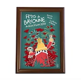 thumbnail of Cadre Clic-Clac B1 (100 X 70 cm) finition Bois Noyer