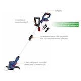 thumbnail of Güde Akku Rasentrimmer RT 18-201-05 Inkl. 20 Ersatzmesser, 18 V 2,0Ah E³ Akkusystem Ladegerät 58598