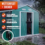 thumbnail of GARDEBRUK® XXXL Gerätehaus mit Fundament Schiebetür Kantenschutz