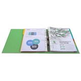 thumbnail of Exacompta 53384E 10x Premium-Ordner PREM'TOUCH aus PP mit 2 Ringen, Rücken 80mm, 32x30cm für DIN A4 MAXI - Farben sortiert