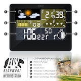 thumbnail of BEARWARE Funkwetterstation mit LCD Farbdisplay inkl. Außensensor & Wettervorhersage-Piktogramm