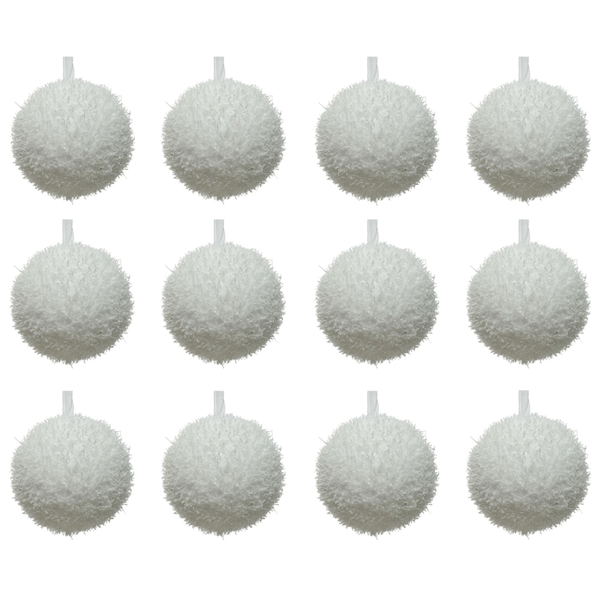 Weihnachtskugeln 10cm Kunststoff Christbaumkugeln bruchsicher Deko Schneekugeln