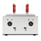 thumbnail of VERTES cuocipasta professionale in acciaio inox, elettrico, 2×1700 W, 2×6 L, 4 cestelli, regolazione temperatura