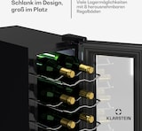 thumbnail of Klarstein Shiraz 18 Slim Uno Weinkühlschrank 18 Flaschen 5 - 18 °C Touch-Control Schwarz