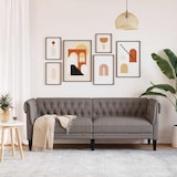 thumbnail of vidaXL Chesterfield-Sofa 3-Sitzer Taupe Stoff