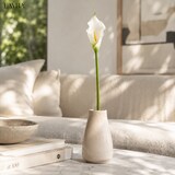 thumbnail of LAYBA Künstliche Calla 63 cm weiß Kunstblume für Vase
