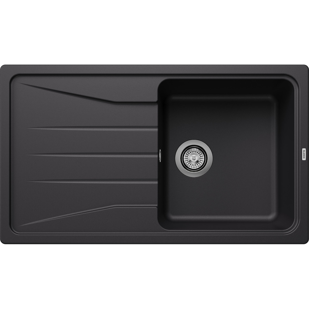 BLANCO SONA 5 S Spüle, Becken 525972 schwarz, Einbau von oben ab 50 cm