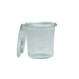 thumbnail of 12er Set Weck Gläser 140 ml Sturzgläser mit 12 Glasdeckeln incl. Diamant-Zucker Gelierzauber Rezeptheft