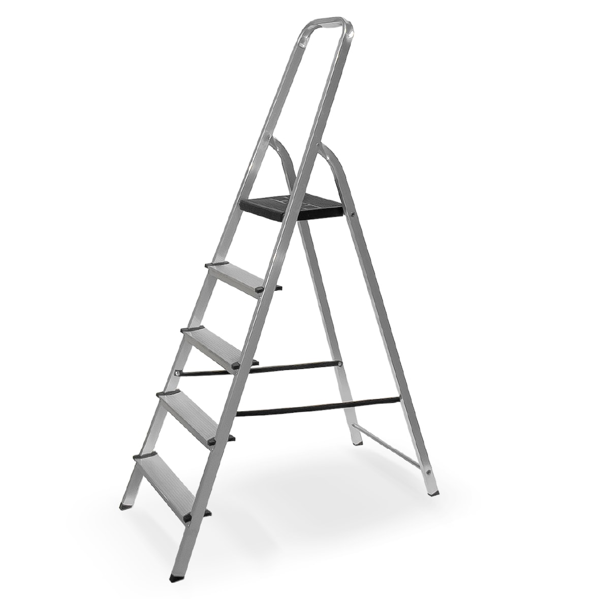 Escalera Plegable 5 Peldaños de Aluminio | UNIVERSALBLUE