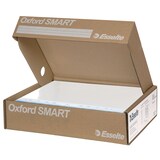 thumbnail of ESSELTE OXFORD SMART GREEN, 3 Scatole multiuso da 300 (6x50) Buste perforate Deluxe Antiriflesso 100% Riciclate, Formato 22x30, trasparente, 397850504