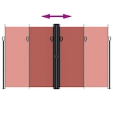 thumbnail of Toldo lateral retráctil terracota 200x1200 cm