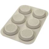thumbnail of Silikomart Backform 6 Burgerbrötchen 8 cm - Grau Anderes Silikon