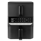 thumbnail of Emerio Dual-Zone Heißluftfritteuse 2500 W – 3,5 L + 6,5 L – Digital – Sync Finish – Cool Touch – Timer – AF-133542