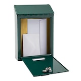 thumbnail of ARREGUI Civic E5723-C Buzón Exterior de Acero Tamaño S (Correo DIN A5), Buzón de Pared Pequeño, Buzón de Correo Individual, Fácil de Instalar, Verde