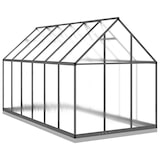 thumbnail of Helloshop26 - Serre tente abri plante fleur légumes avec cadre de base 334 x 169 x 202 cm aluminium anthracite 02_0044503
