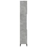 thumbnail of vidaXL Badschrank Betongrau 30x30x190 cm Holzwerkstoff