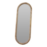 thumbnail of WellHome - Ovaler Spiegel 28x2,5x77,5 cm aus Holz und Glas