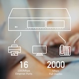 thumbnail of CUDY GS1016 16-Port Gigabit Metall Switch