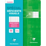 thumbnail of Clairefontaine 10x PIQURE DEFICIENTS VISUELS 17X22 96P 90G- Sortiert 63796C