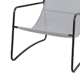 thumbnail of SVITA SVEIO 2er Set Outdoor Relaxsessel Gartenstuhl mit Kissen Liegestuhl Hellgrau