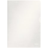 thumbnail of Boîte de 100 pochettes coin, format A4, en PP grainé 120µ, incolore