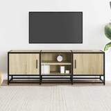 thumbnail of vidaXL TV-Schrank Sonoma-Eiche 120x35x41 cm Holzwerkstoff und Metall