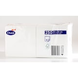 thumbnail of Duni Tissue-Serviette 24 x 24 cm Weiß 3-lagig, 250 Stk
