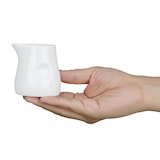 thumbnail of Olympia porseleinen melkkannetje met kuiltjes 70ml (6 stuks)