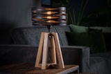 thumbnail of KAWOLA Tischleuchte DALIAN Tischlampe Holz/Metall schwarz