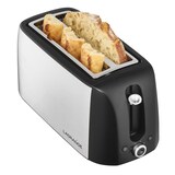 thumbnail of Lagrange grand grille-pain noir et inox 2 fentes longues et larges 1400W 519010