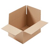thumbnail of 500 x Faltkartons (200 x 150 x 90 mm) stabil 1-wellig Versandkarton Päckchen DHL Hermes Schachtel Box Paket braun BB-Verpackungen