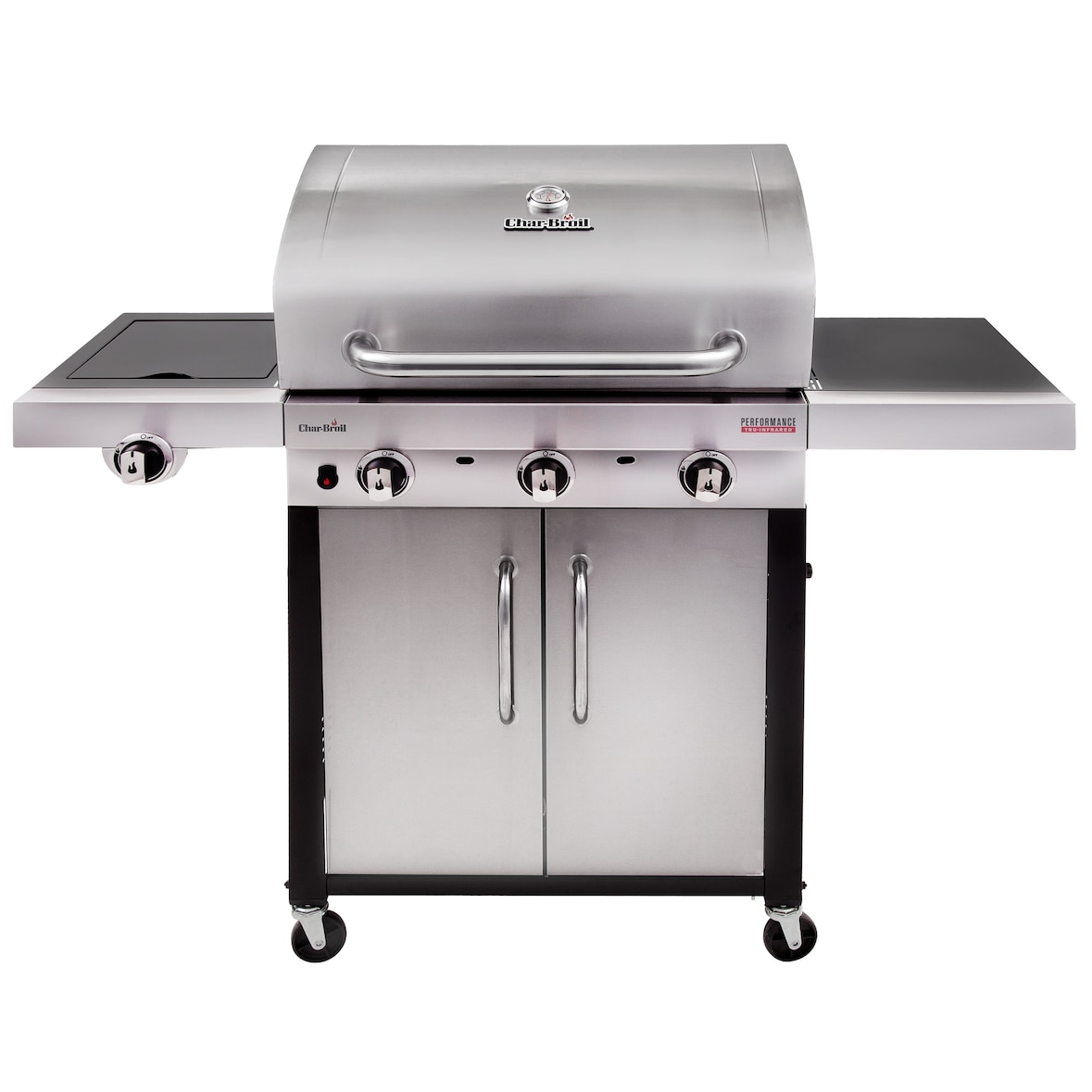 Char-Broil Gasgrill Performance 340 S + TRU-Infrared™ Technology + Deckelthermometer + SureFire Zündung + Warmhalterost #140824