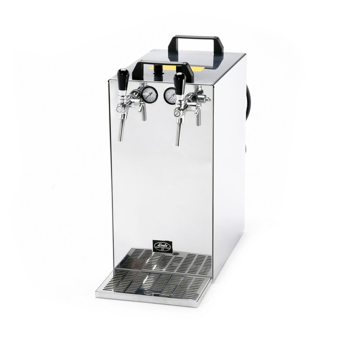 Kontakt 155/K Green Line - Bierzapfanlage 2-leitig Trockenkühlgerät aus Edelstahl, 160 Liter/h