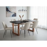 thumbnail of SIT Möbel Tischplatte 200 x 100 cm | Plattenstärke 3 cm | Mango massiv, schwarz | B 200 x T 100 x H 3 cm | 14747-11 | Serie BLACK SMOOTH