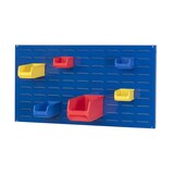 thumbnail of PROREGAL Trägersystem Blaue Systemplatte für Sichtlagerboxen | HxBxT 50x100x2cm | Trägerplatte, Wandhalterung, Kleinteileaufbewahrunghalterung