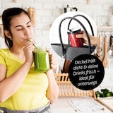 thumbnail of GOURMETmaxx Mr. Magic, 18-tlg. - mit Frischhaltedeckel - Shakes, Smoothies & Co.