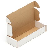 thumbnail of 500 Faltschachteln 145 x 52 x 27 mm Post Versandkartons Wellpappe Kartons weiß
